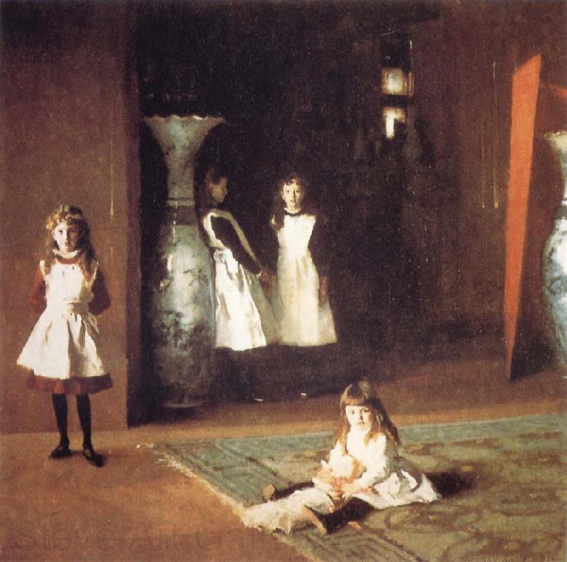 John Singer Sargent The Daughters of Edward Darley Boit Norge oil painting art